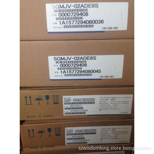 Yaskawa Drive SGDV-1R6A01B with Motor SGMJV-02ADE6S NEW